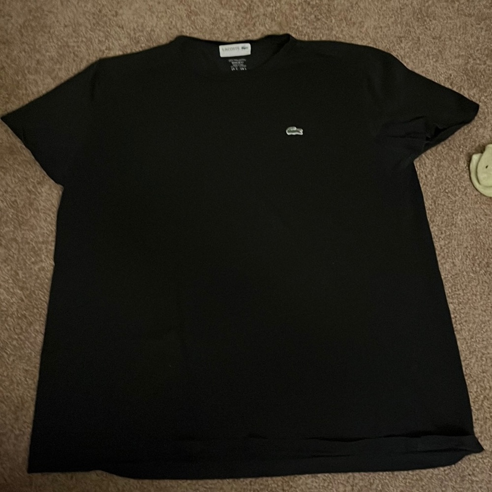 Lacoste Black Tshirt